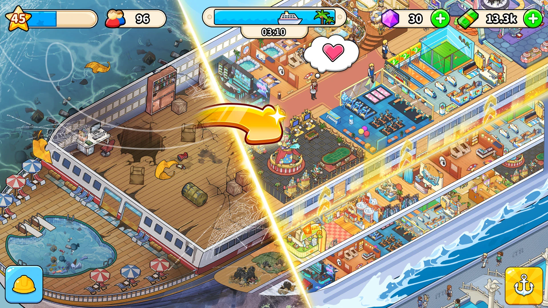 My Cruise: Idle ship Tycoon screenshot