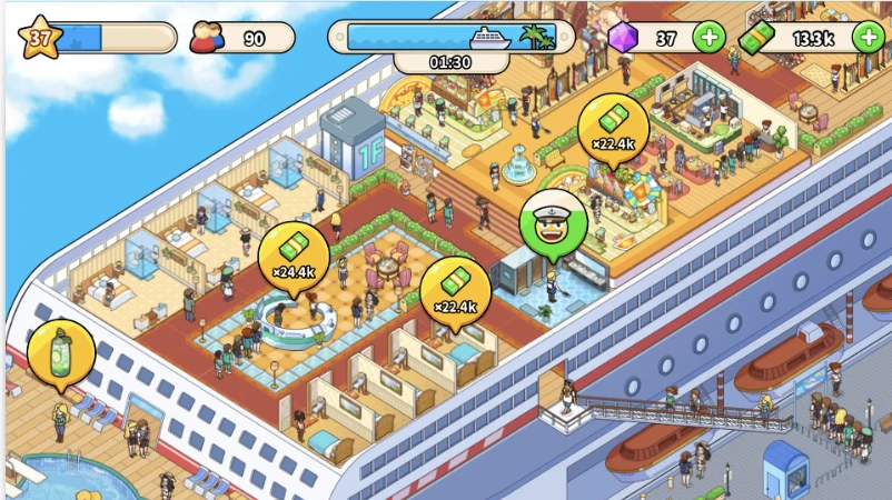 My Cruise: Idle ship Tycoon screenshot